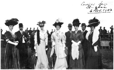 Corse a Shanghai, Cina, 1907 da French Photographer